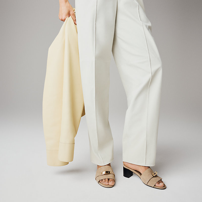 Gigi 50 sandal - Beige | Hermès USA